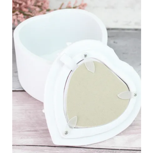 Mum Heart Photo Trinket Box