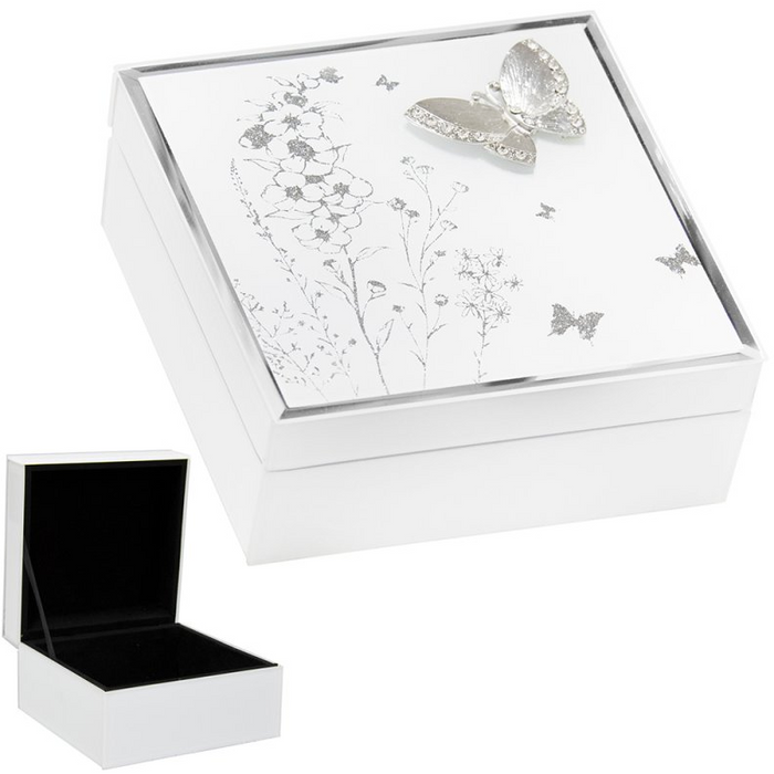 Butterfly Sparkle Jewellery Box