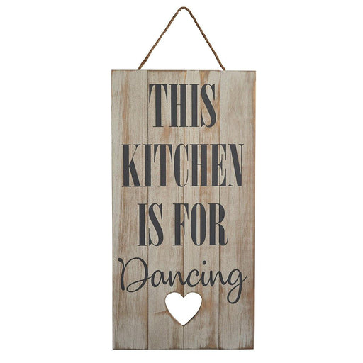 This Kitchen Is For Dancing Hanging Wooden Sign - The Olive Branch & Lovely Libby's