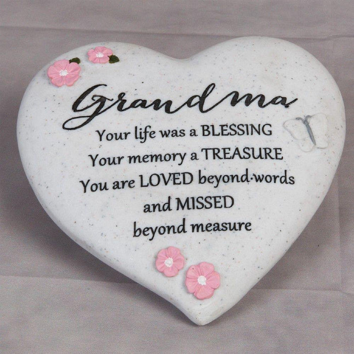 Thoughts Of You - Memorial Hearts - Grandma - The Olive Branch & Lovely Libby's