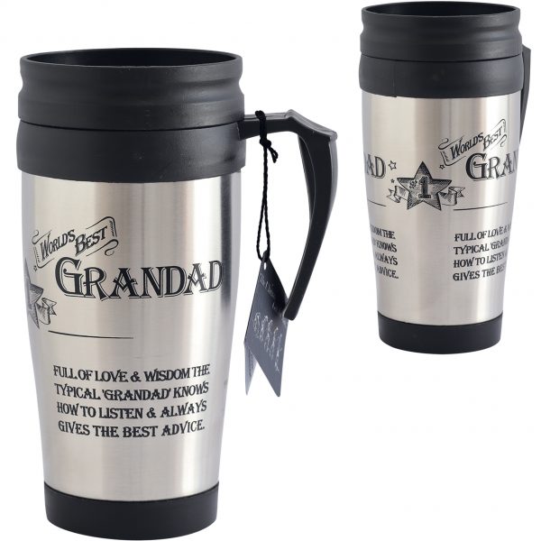 "World's Best Grandad" Travel Mug