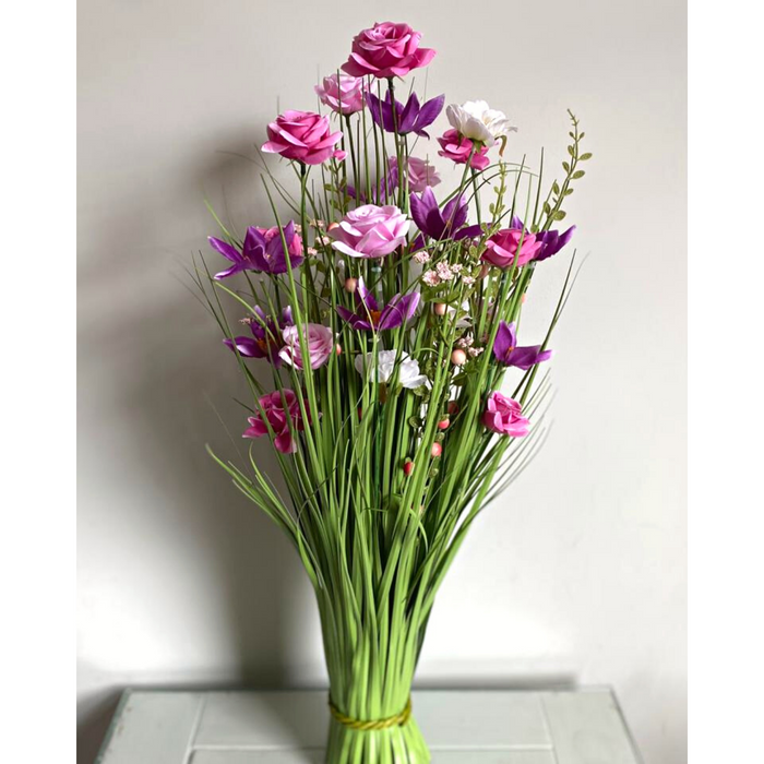Blushing Blooms - Everlasting Bouquets - Artificial Flowers Bouquet