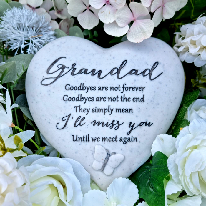 Thoughts Of You - Memorial Hearts - Grandad