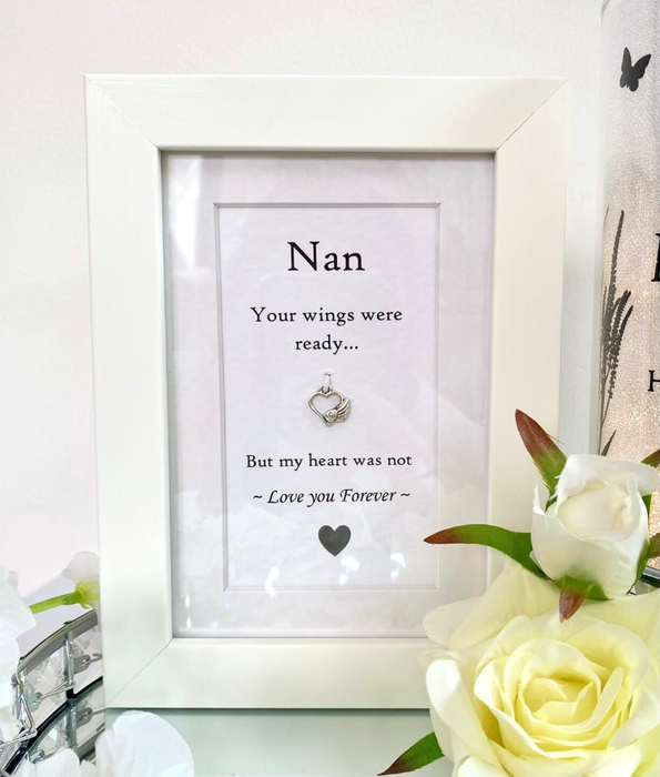 Memorial Box Frame - Nan
