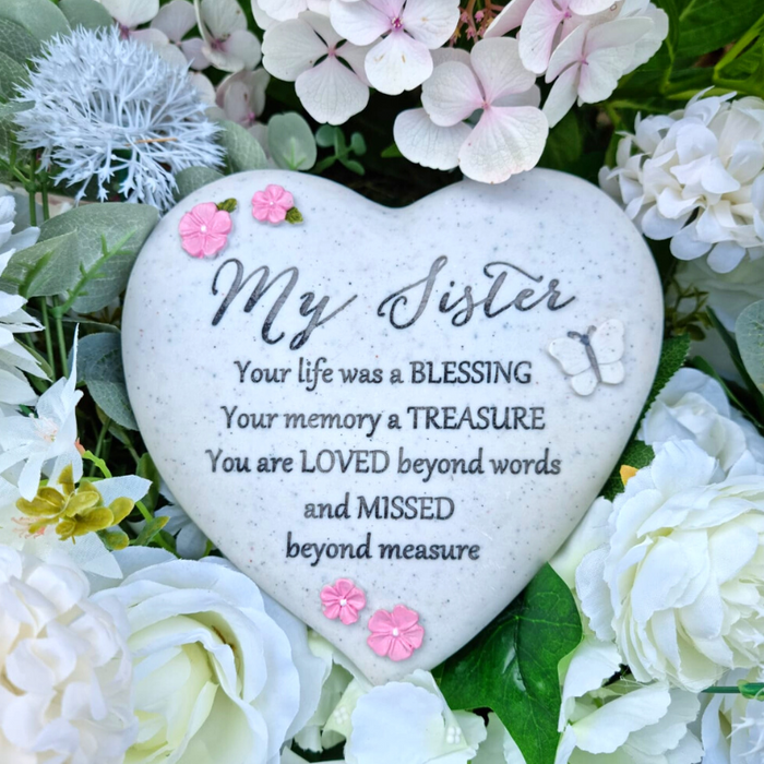 Thoughts Of You - Memorial Hearts - My Sister