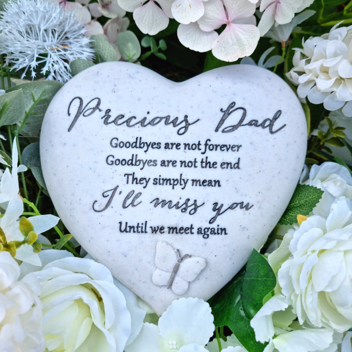 Thoughts Of You - Memorial Hearts - Precious Dad