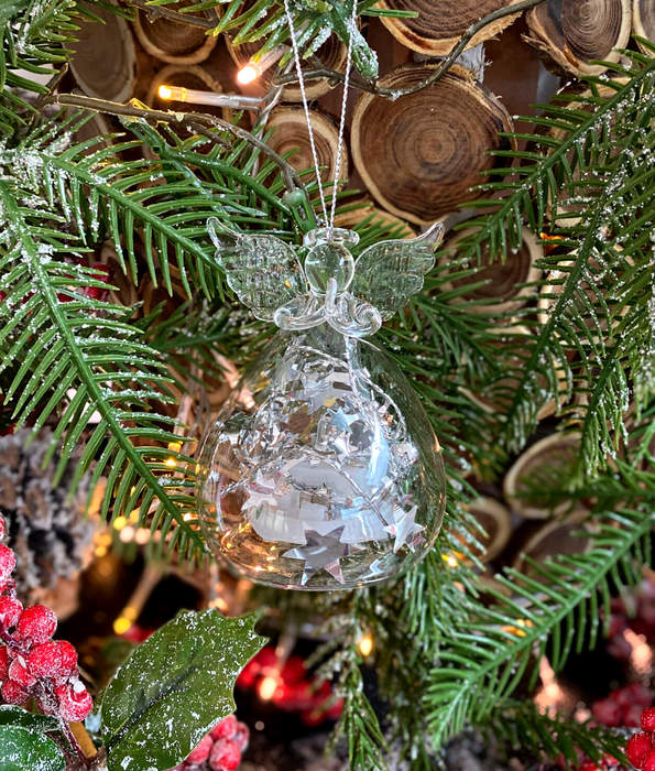 Hanging Light Up Angel - Praying - Christmas Decoration