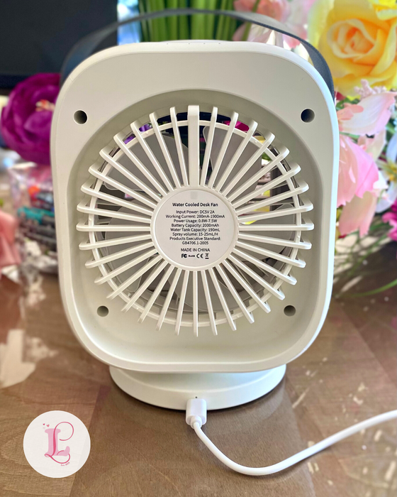 Water Cooled Fan - White