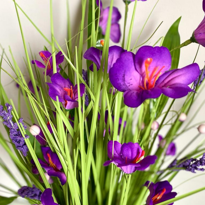 Violet Dusk - Everlasting Bouquets - Artificial Flowers Bouquet