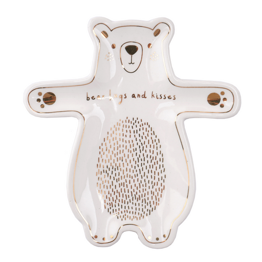 Bear Ring Dish - 'Bear Hugs and Kisses' - The Olive Branch & Lovely Libby's