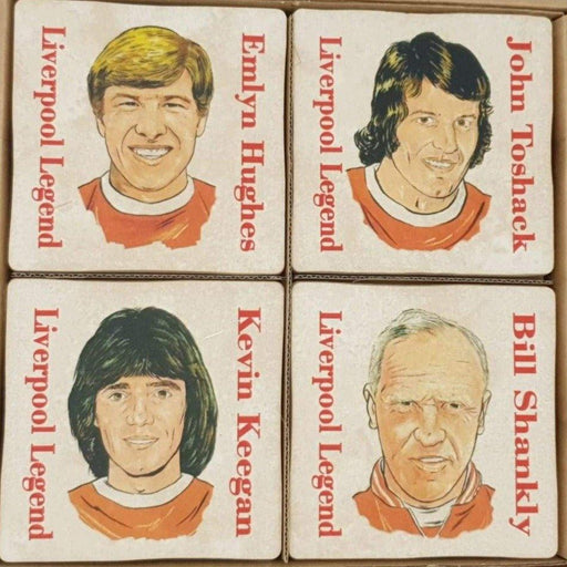 Liverpool Legends - Ceramic Coaster Set - The Olive Branch & Lovely Libby's