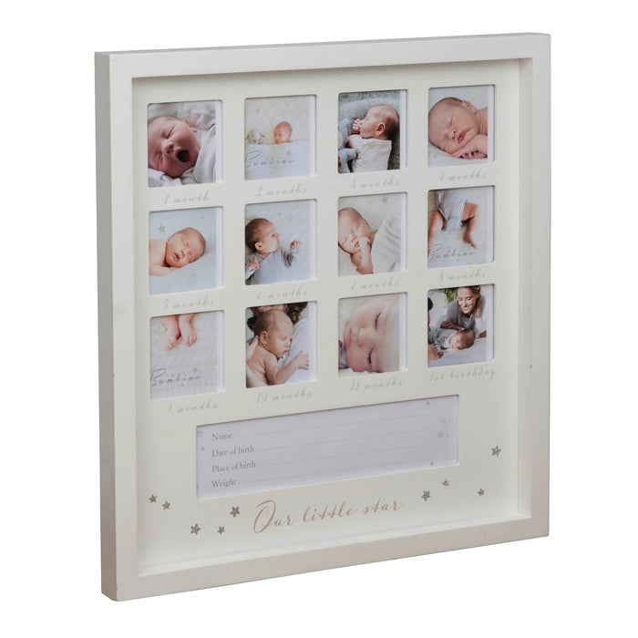 Bambino 1st Year Collage Photo Frame