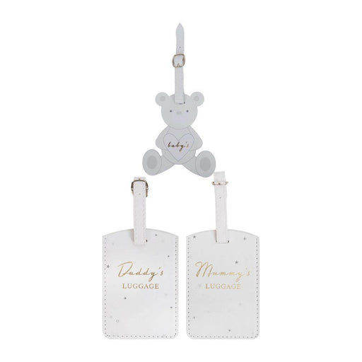 Set Of 3 Cute Baby Luggage Tags - The Olive Branch & Lovely Libby's