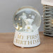 My First Birthday Snow Globe - The Olive Branch & Lovely Libby's