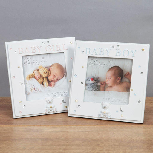 4" X 4" - Baby Girl Photo Frame - The Olive Branch & Lovely Libby's