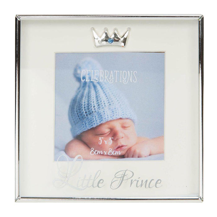 3" X 3" - Silver Plated Box Frame - Little Prince - The Olive Branch & Lovely Libby's