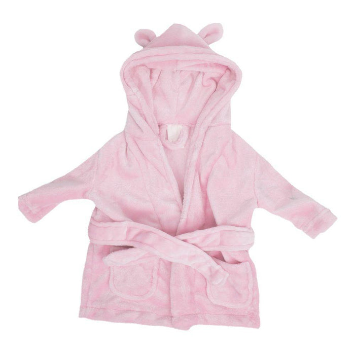 Bambino Baby's First Bathrobe - 3 - 6 Months - Pink - The Olive Branch & Lovely Libby's