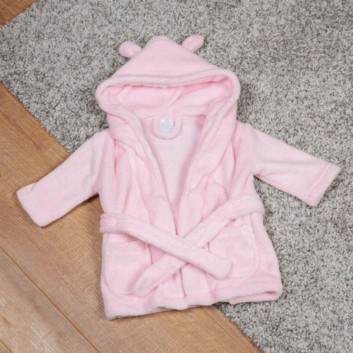 Bambino Baby's First Bathrobe - 3 - 6 Months - Pink - The Olive Branch & Lovely Libby's