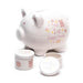 Hello Baby Piggy Bank Set "Baby Girl" - The Olive Branch & Lovely Libby's