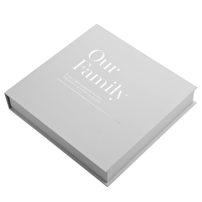 Moments Coffee Table Photo Album - Our Family
