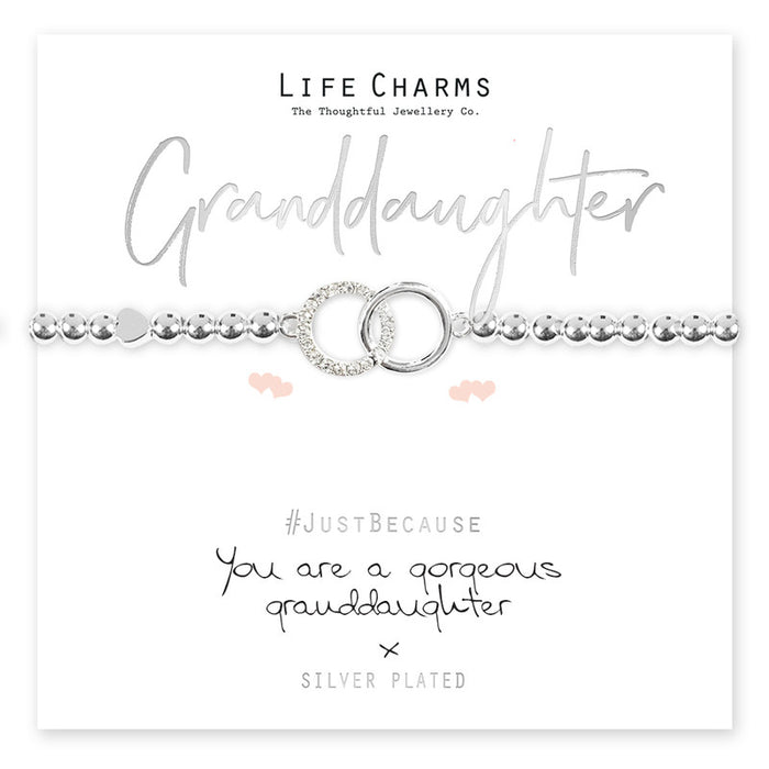 Granddaughter Bracelet by Life Charms