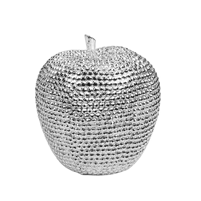 Diamante Apple Ornament
