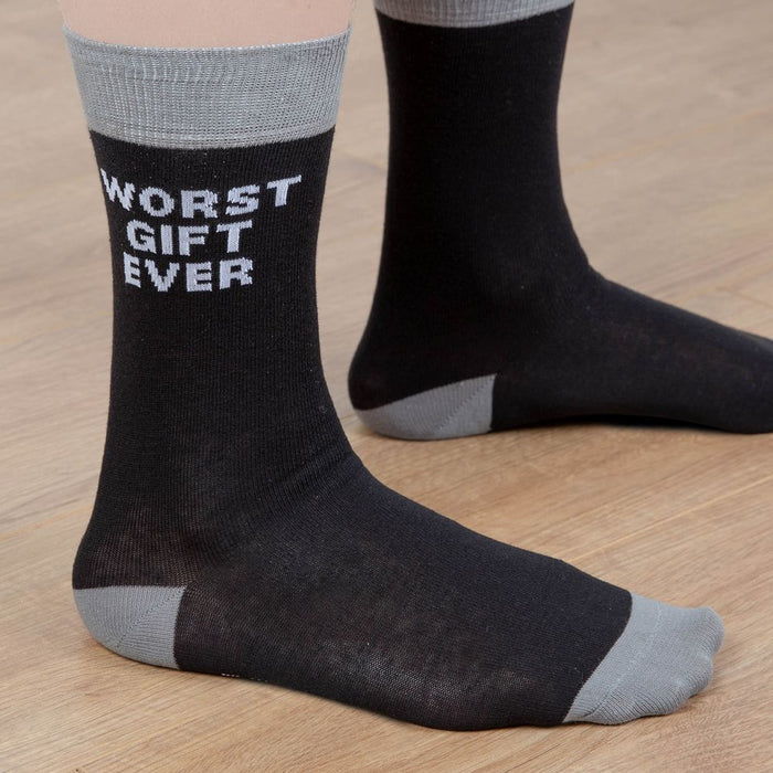 "Worst Gift Ever" Socks