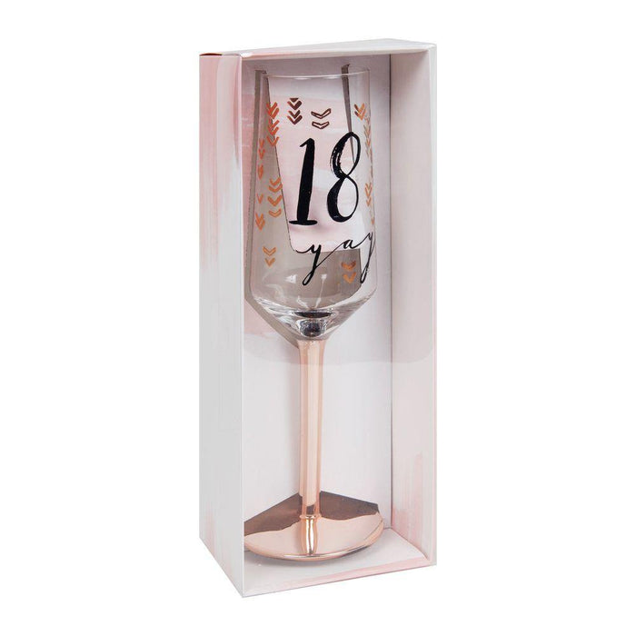 Luxe Champagne Flute - 18.  Yay - The Olive Branch & Lovely Libby's