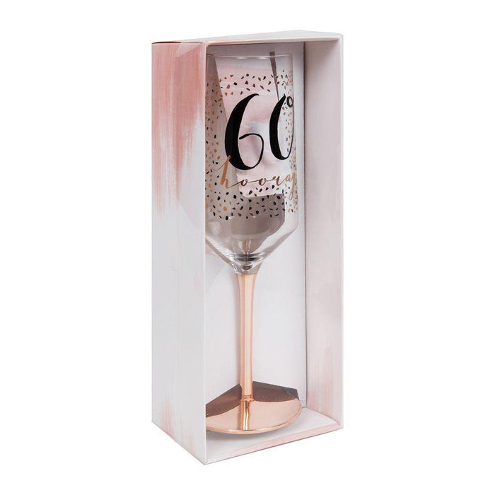 Luxe Champagne Flute - 60 Hooray - The Olive Branch & Lovely Libby's