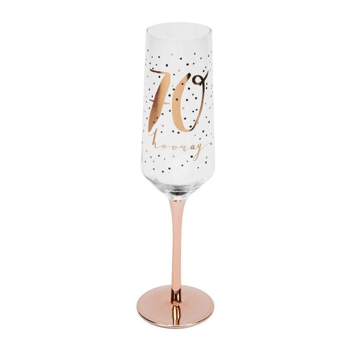 Luxe Champagne Flute - 70. Hooray - The Olive Branch & Lovely Libby's