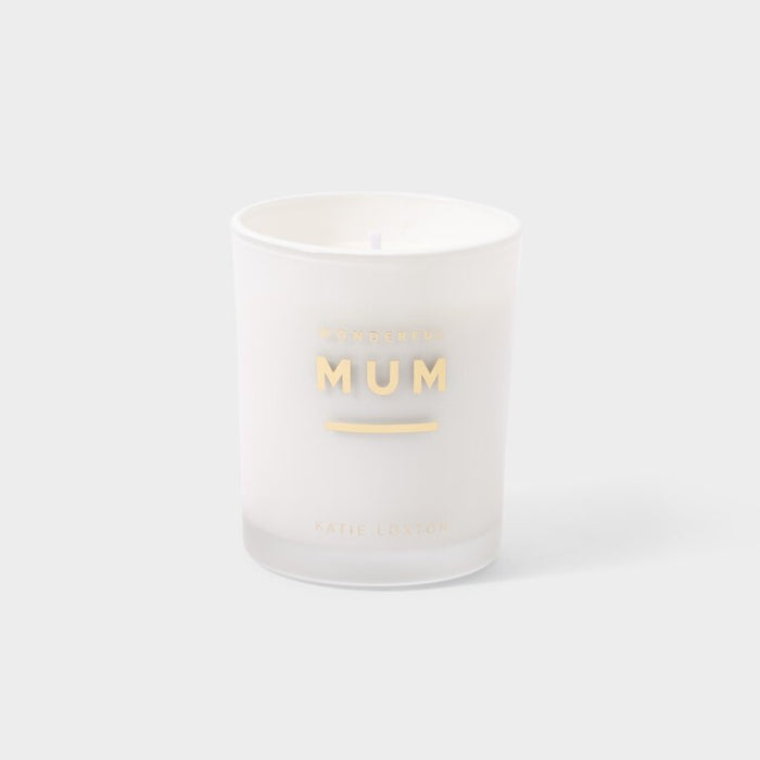 Katie Loxton - Wonderful Mum - English Pear & White Tea Scented Candle