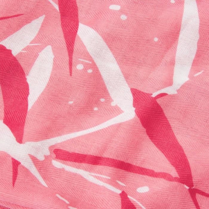 Tropical Leaf Print Scarf by Katie Loxton