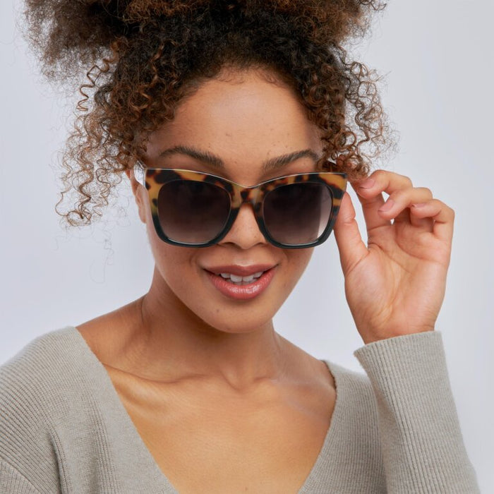 "Mykynos - Brown Tortoiseshell" Sunglasses by Katie Loxton