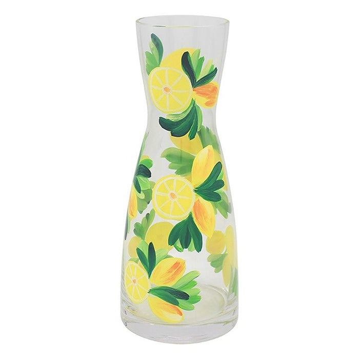 Lemons Hand Painted Carafe by Lynsey Johnstone