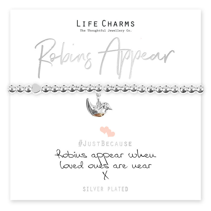 Robins Appear Bracelet by Life Charms