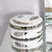 White & Silver Trinket Box - Large - The Olive Branch & Lovely Libby's