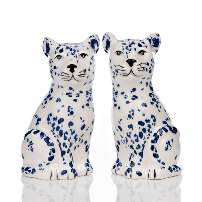 Frida Leopard Salt & Pepper Shakers