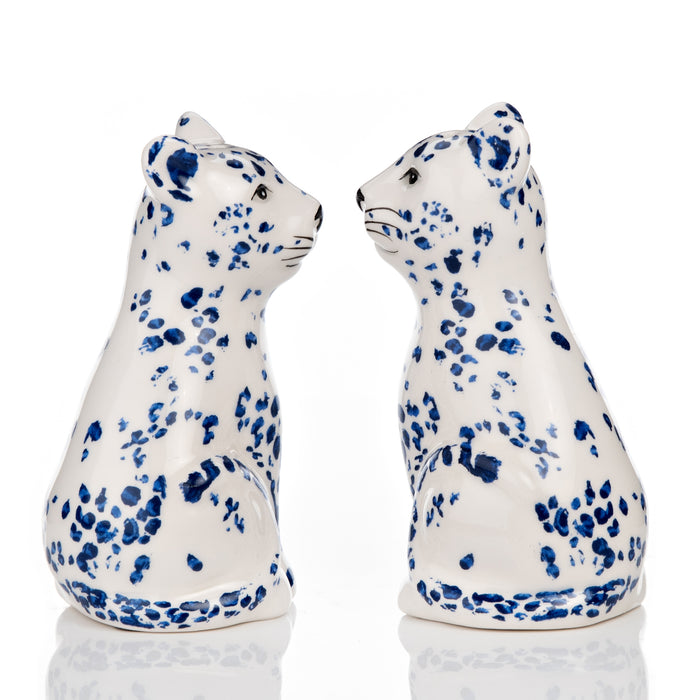 Frida Leopard Salt & Pepper Shakers