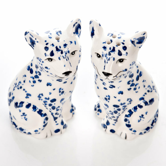 Frida Leopard Salt & Pepper Shakers