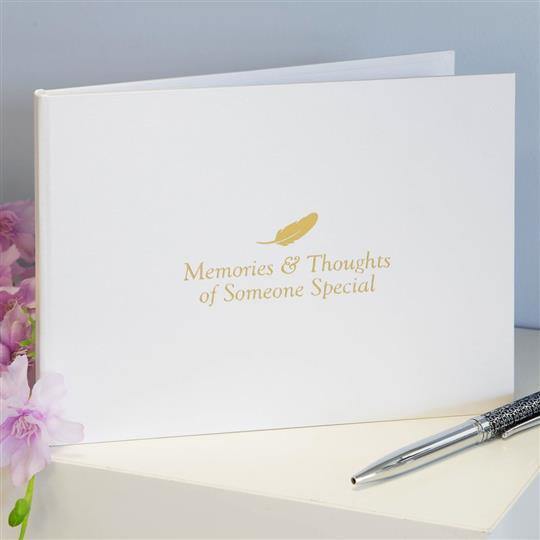 "Memories and Thoughts" Book of Condolence - The Olive Branch & Lovely Libby's