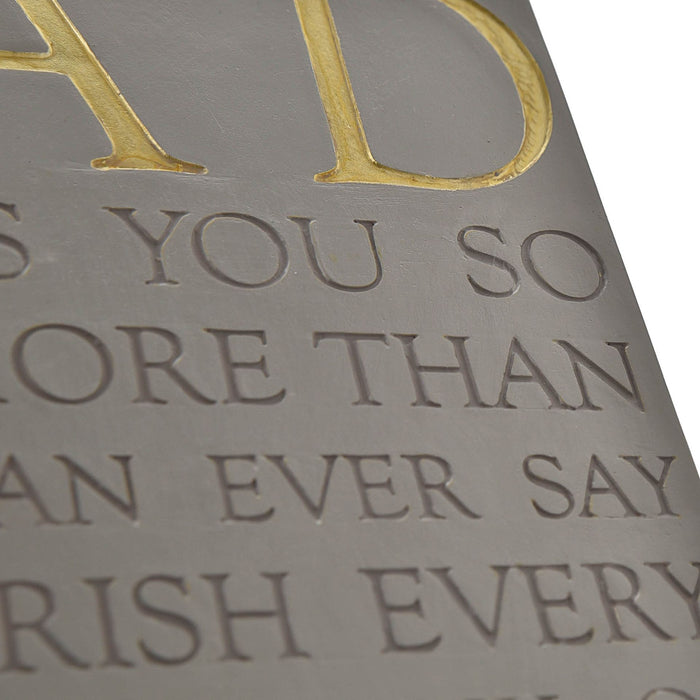 Thoughts Of You Memorial Square - Dad