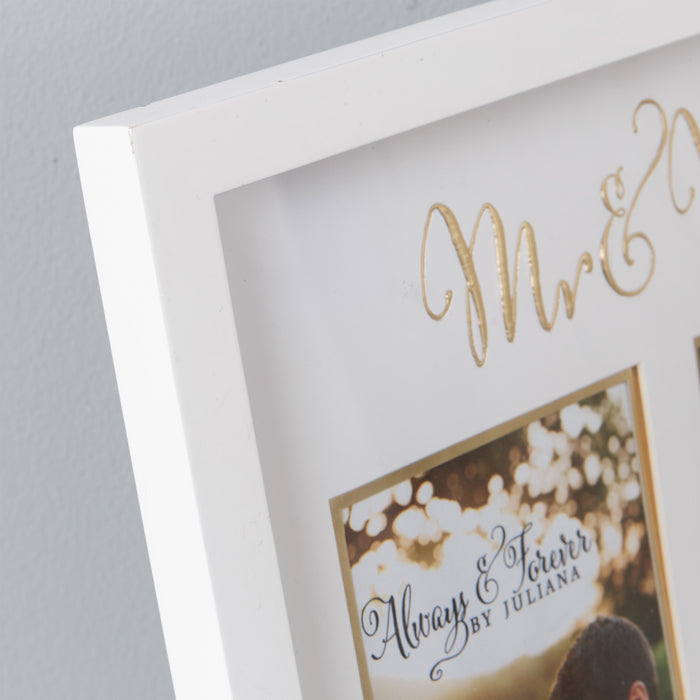 Always & Forever - Mr & Mrs Photo Frame 8" x 10"