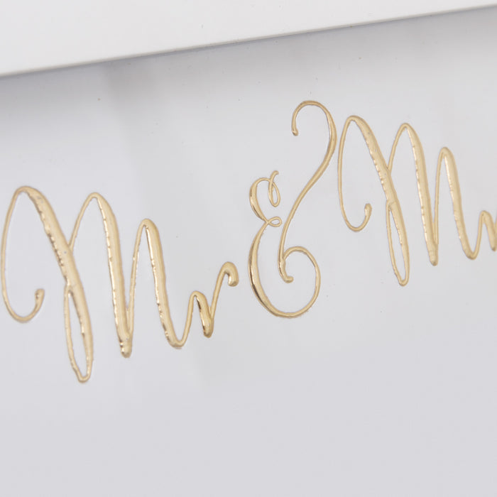 Always & Forever - Mr & Mrs Photo Frame 8" x 10"